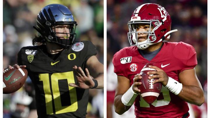 Justin Herbert, Tua Tagovailoa