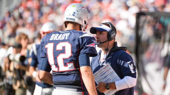 Tom Brady y Josh McDaniels