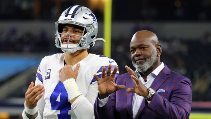 Dak Prescott y Emmitt Smith