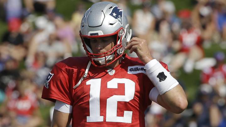 Tom Brady, práctica