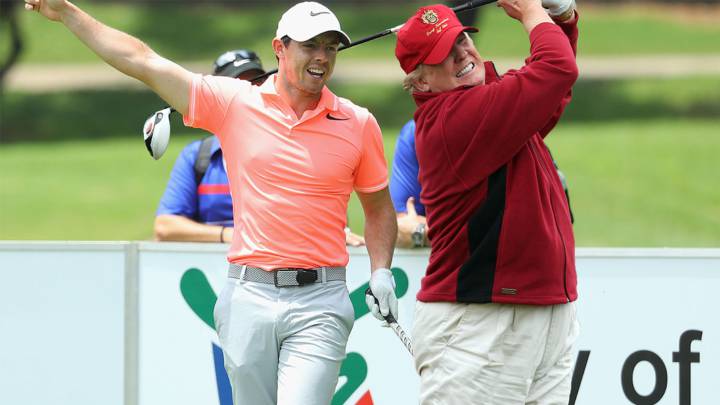 Rory Mcllroy critica a Trump por gestión contra el Coronavirus: "No volvería a jugar con él"