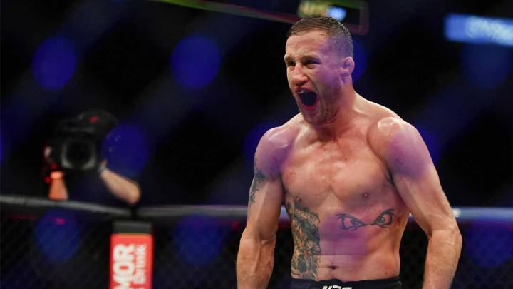 Gaethje sobre McGregor: "¿No es irónico que ahora este tipo esté de rodillas?