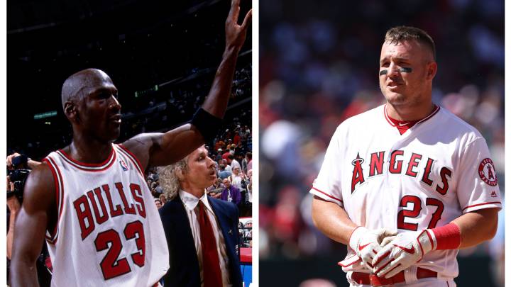 Michael Jordan, Mike Trout