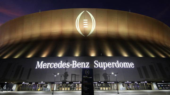Exterior del Mercedes-Benz Superdome