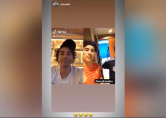 Jona recuerda este gracioso momento en un tik tok de Ochoa