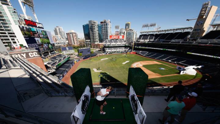 Petco Park en evento de golf