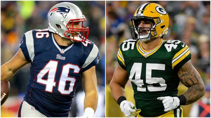 James Develin y Dani Vitale