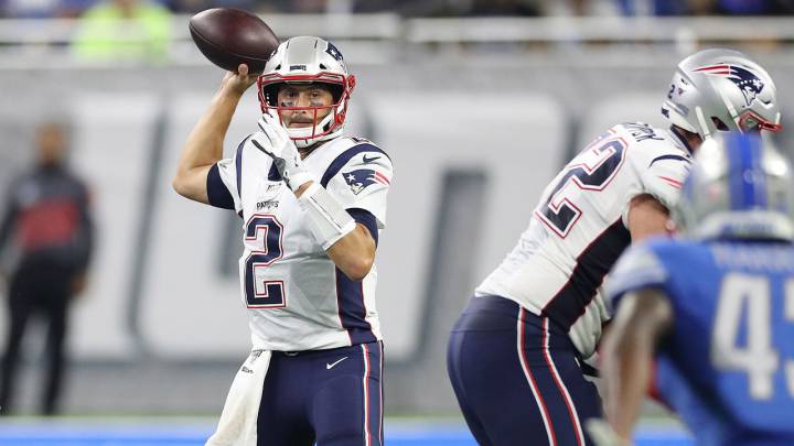 Brian Hoyer con los Patriots