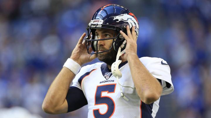 Joe Flacco con los Broncos