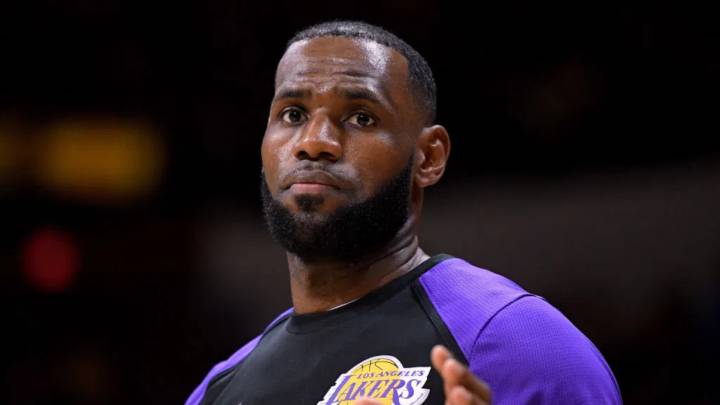 LeBron James con los Lakers