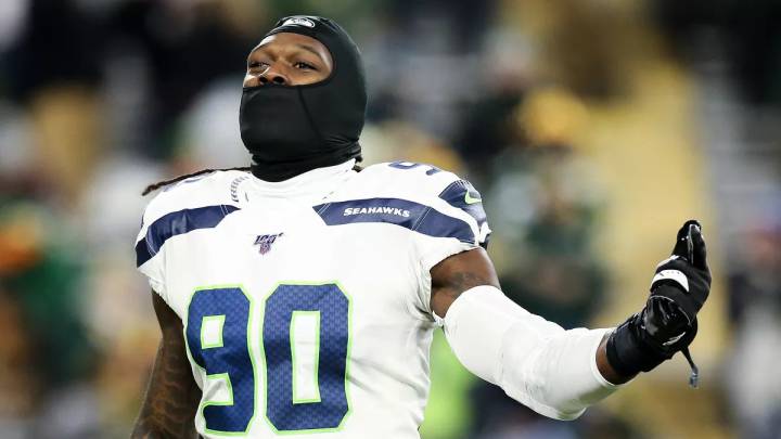 Jadeveon Clowney con los Seahawks