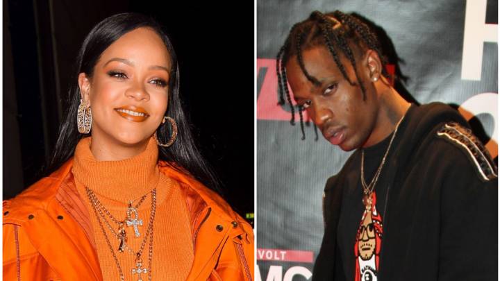 Se confirma el romance secreto entre Rihanna y Travis Scott