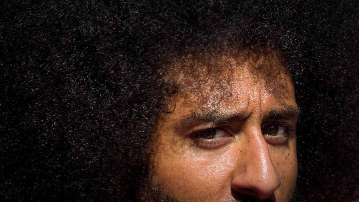 Colin Kaepernick close-up
