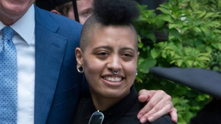 Arrestan a la hija del alcalde de Nueva York en una protesta
