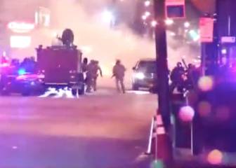 Caos en EE.UU: vehículo embiste contra la policía y atropella a un soldado y un oficial