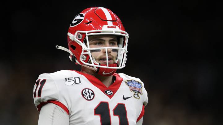 Jake Fromm con Georgia