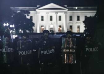 Así es el búnker de la Casa Blanca en el que se aloja Trump
