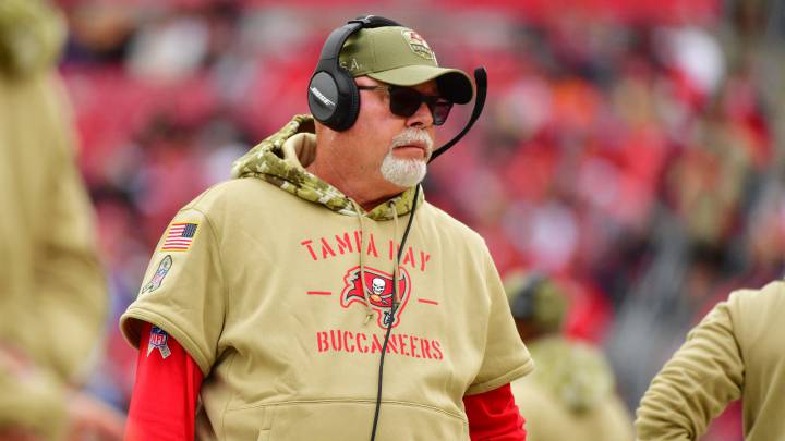 Bruce Arians con los Buccaneers