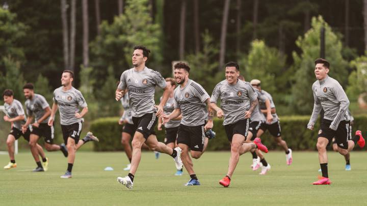 Tres equipos de MLS regresaron a los entrenamientos en conjunto