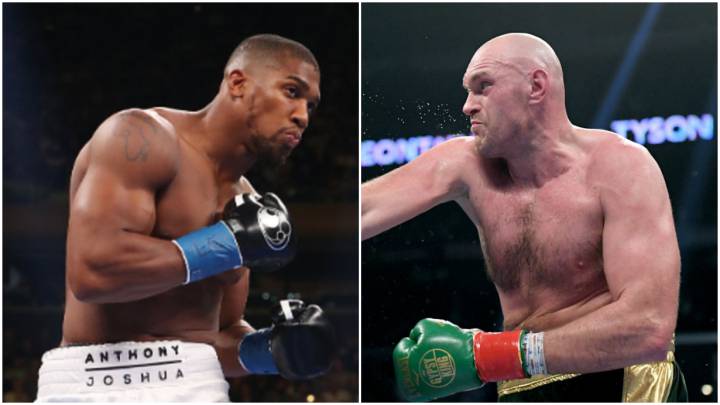 Anthony Joshua y Tyson Fury