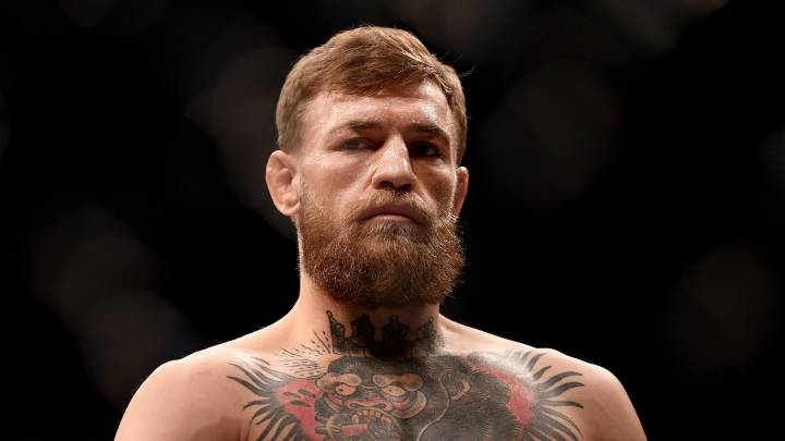 Conor McGregor en pelea de UFC