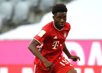 Alphonso Davies es el jugador más rápido de la Bundesliga