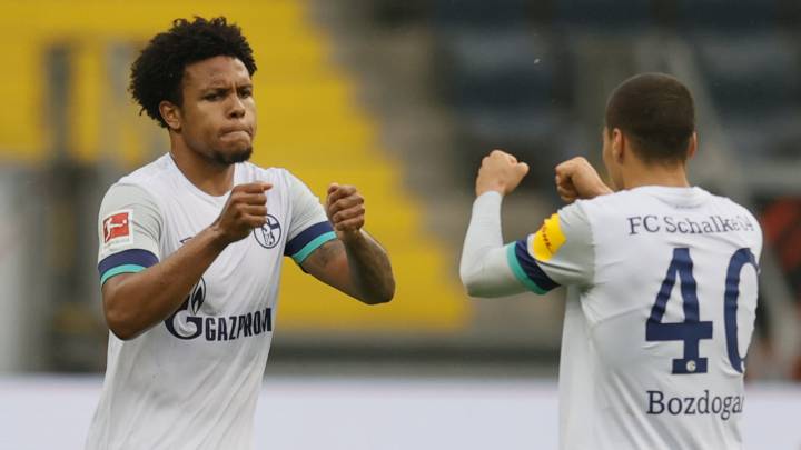 Weston McKennie anotó su tercer gol de la temporada con Schalke 04