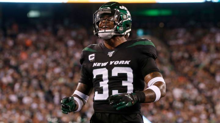 Jamal Adams con los Jets