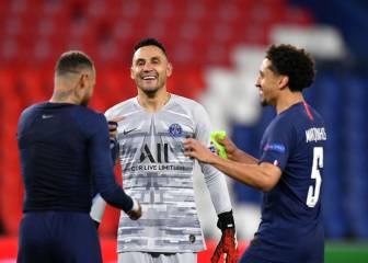 Keylor Navas y el PSG se prepara para la Champions
