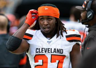 Kareem Hunt, agradecido por seguir jugando en la NFL
