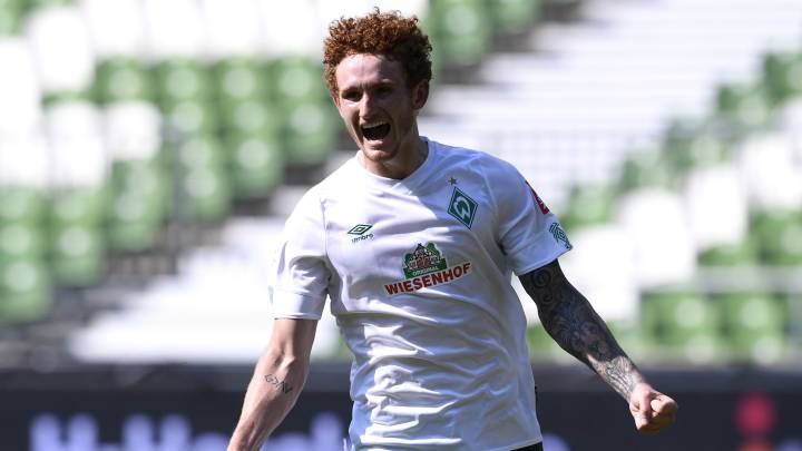 Josh Sargent anotó su cuarto gol de la temporada con Werder Bremen