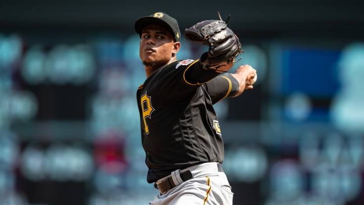 Edgar Santana con los Pirates