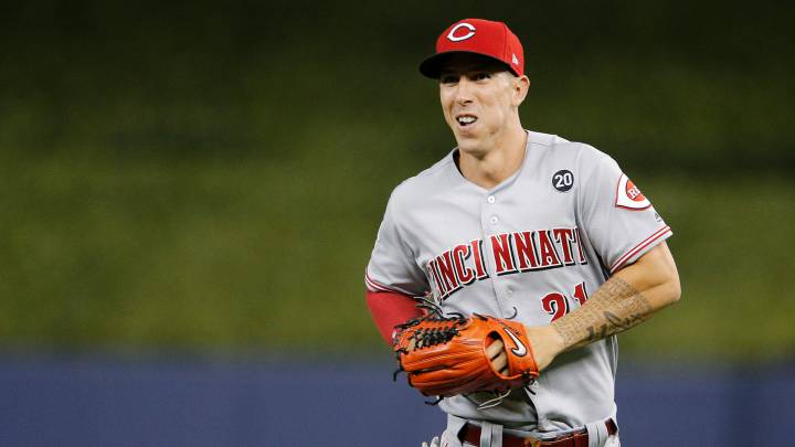 Michael Lorenzen con los Reds