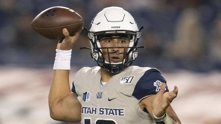 Jordan Love con Utah State