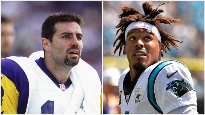Kurt Warner y Cam Newton