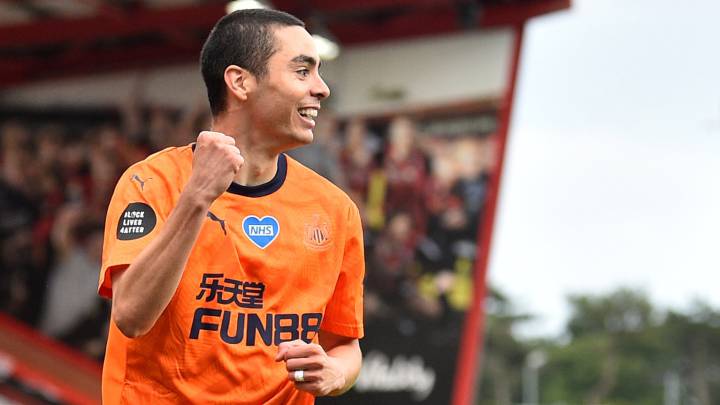 Miguel Almirón marcó un golazo en triunfo de Newcastle