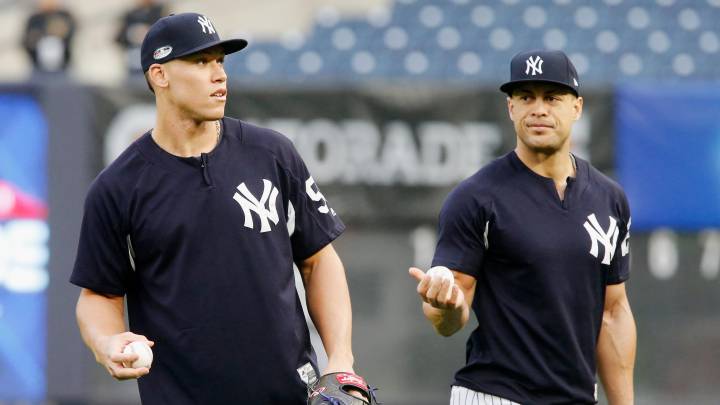 Aaron Judge y Giancarlo Stanton