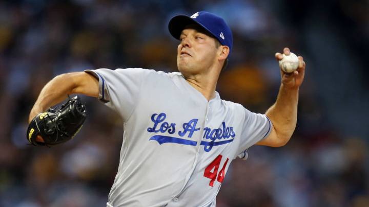 Rich Hill con los Dodgers