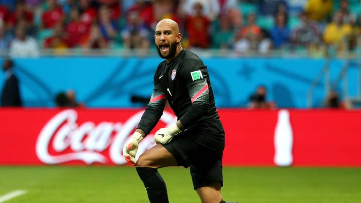 El día en que Tim Howard impuso un récord de atajadas en los mundiales