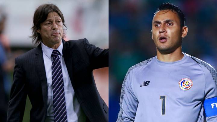 Matías Almeyda estuvo cerca de dirigir a Keylor Navas en Costa Rica
