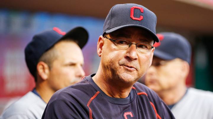 Terry Francona con los Indians