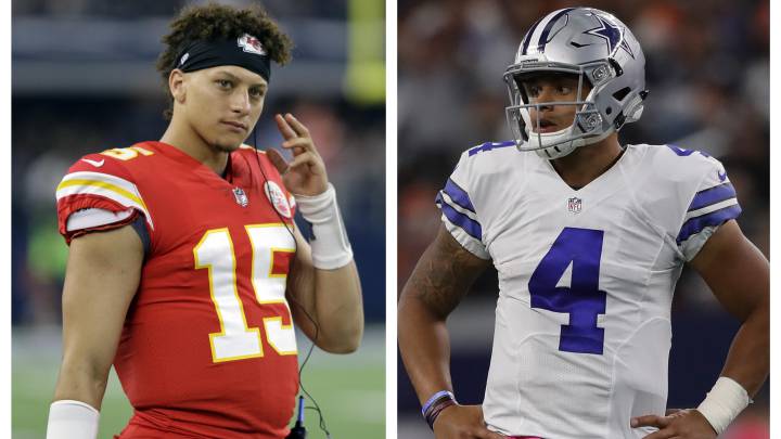Patrick Mahomes y Dak Prescott