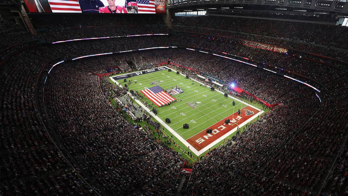 Super Bowl LI entre Patriots y Falcons