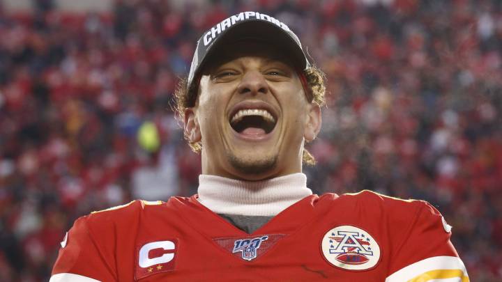 Patrick Mahomes con los Chiefs