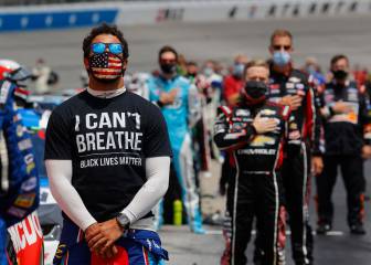 NASCAR le responde a Trump; sale en defensa de Bubba Wallace