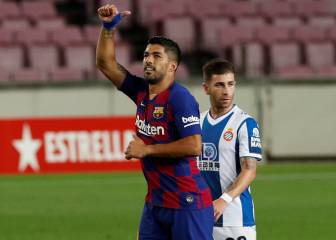 El gol de Suárez con el que Espanyol se acerca al descenso