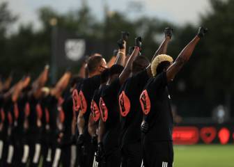 Así fue el emotivo homenaje de la MLS a George Floyd