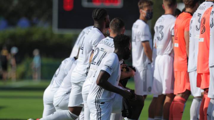 Philadelphia Union homenajeó a George Floyd y víctimas de racismo