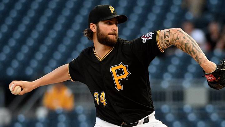 Trevor Williams con los Pirates