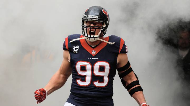J.J. Watt con los Texans